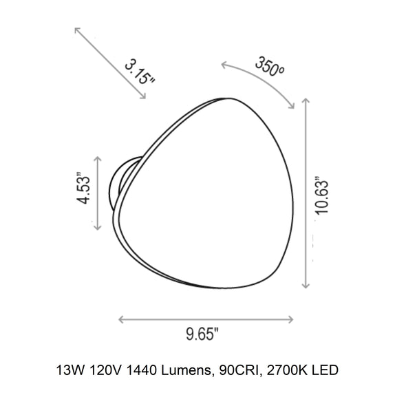 Tria 02 Wall Light