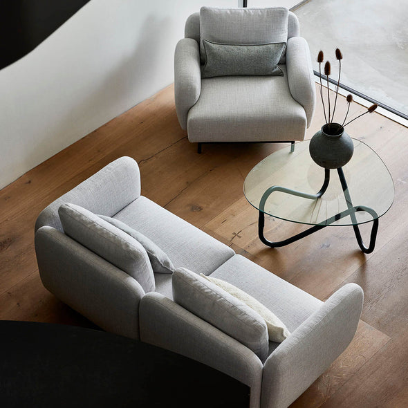 Aura Lounge Chair with Low Armrest