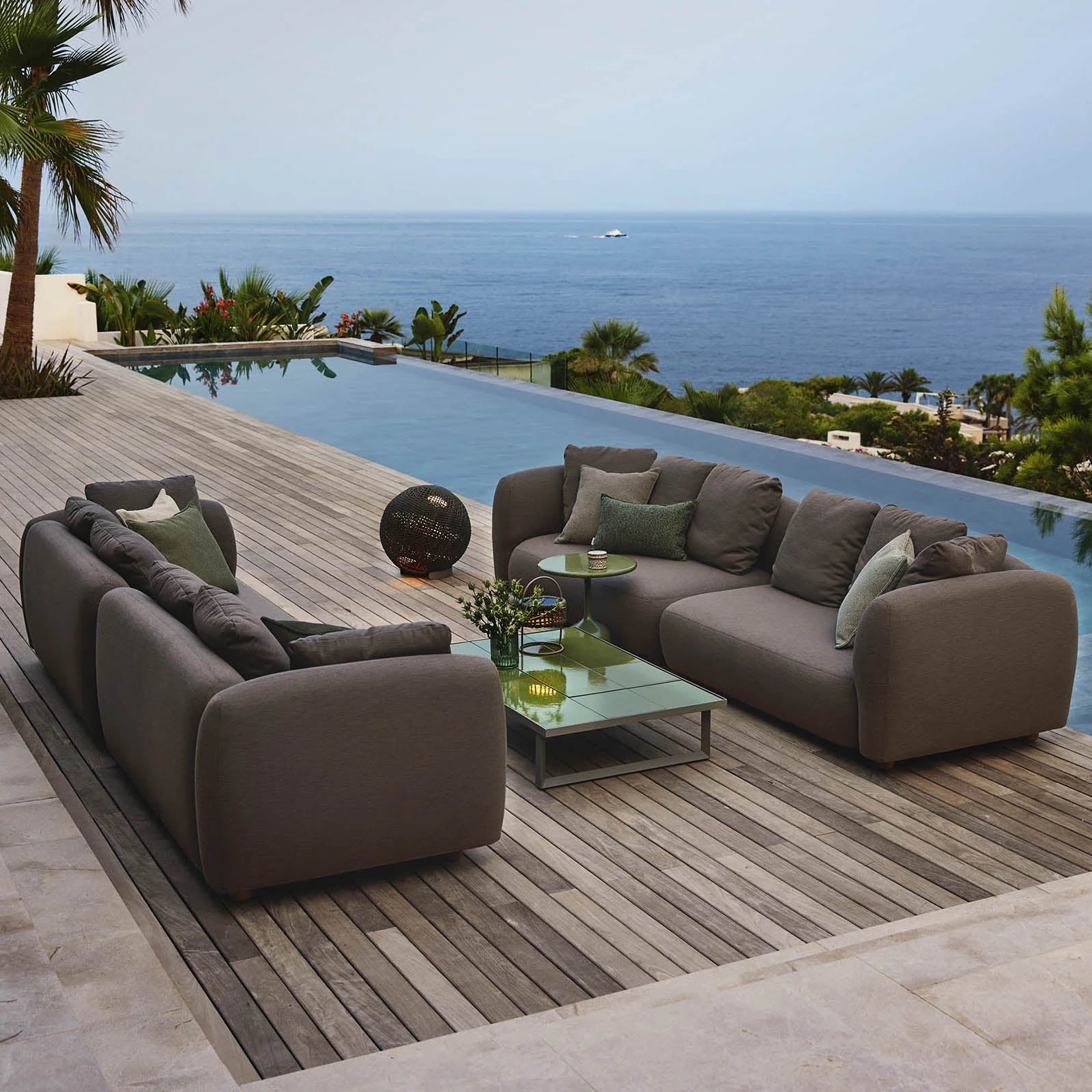 Cane line Capture Outdoor 2 x 2 Seater Sofa 2Modern