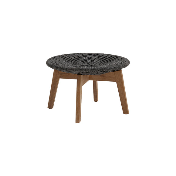 Peacock Outdoor Footstool/Side Table