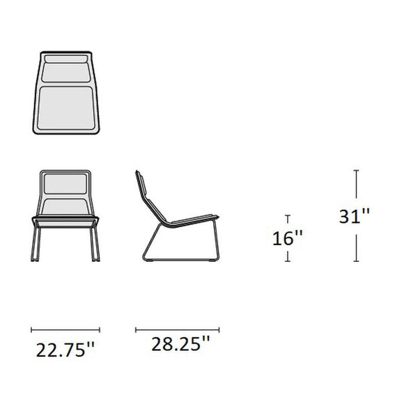 Low Pad Chair