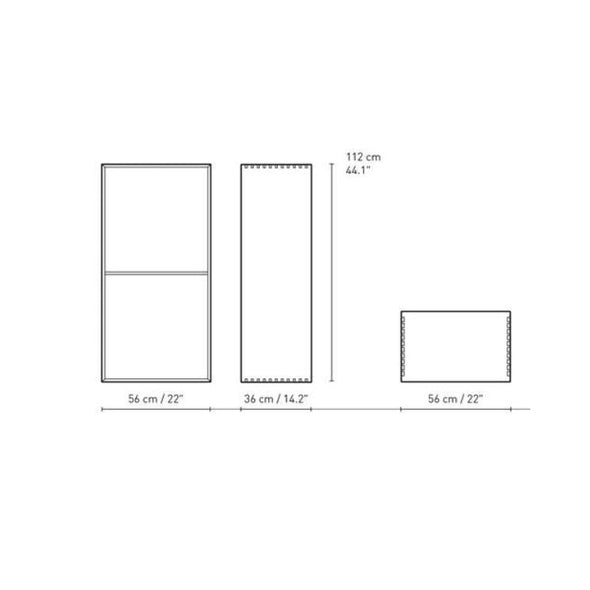 FK63 Deep Upright Bookcase