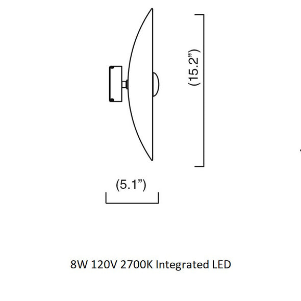 Cielo Wall/Ceiling Light