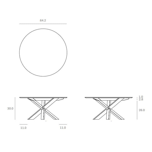 Circle Dining Table