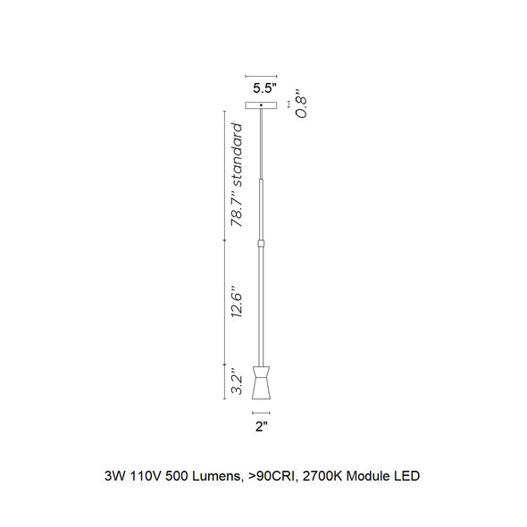 G+T Pendant Light