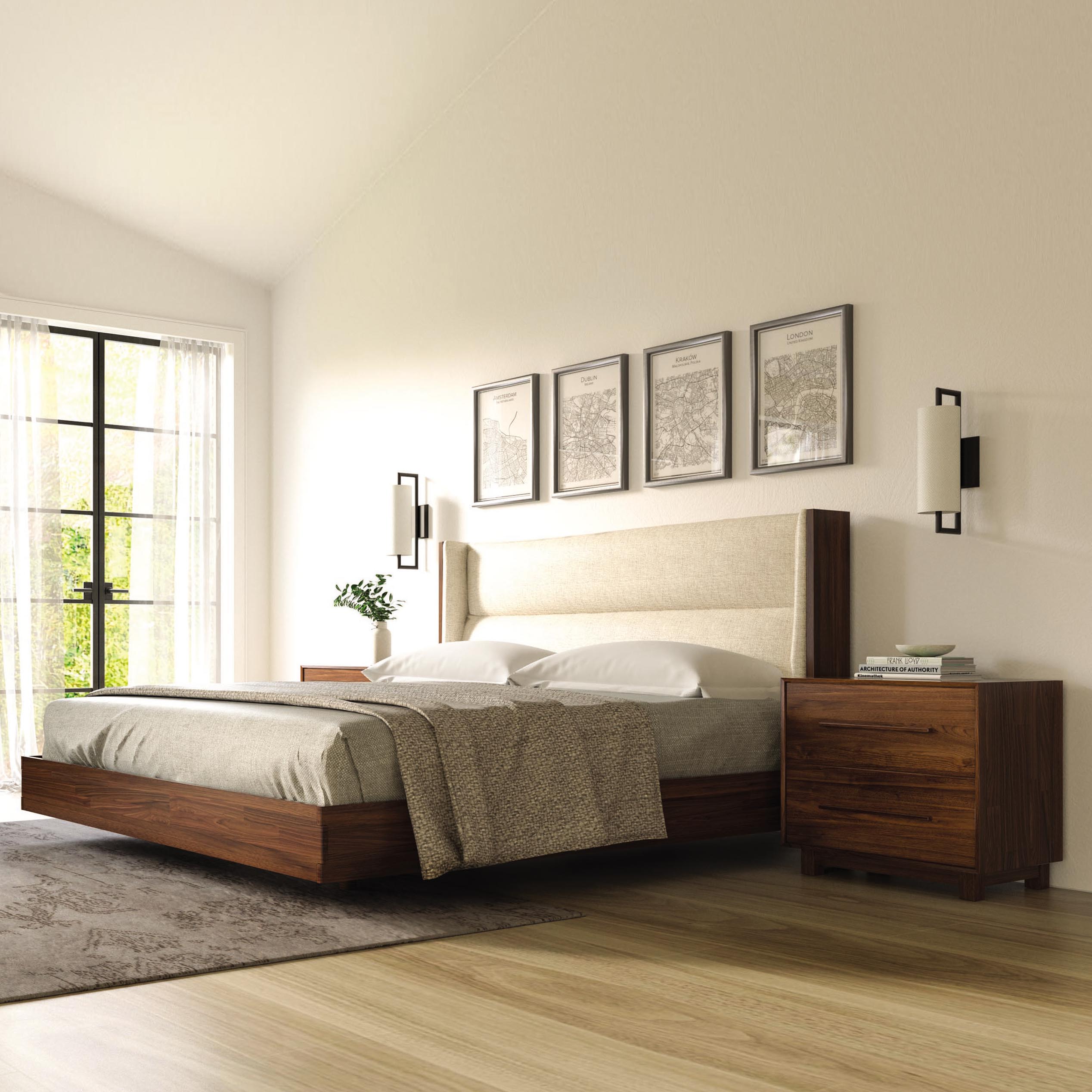 Copeland Furniture Sloane Floating Bed 2Modern