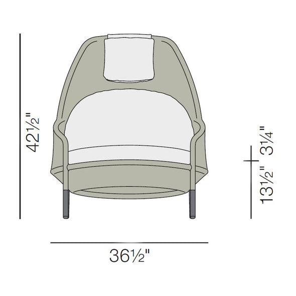 AHNDA Wing Chair