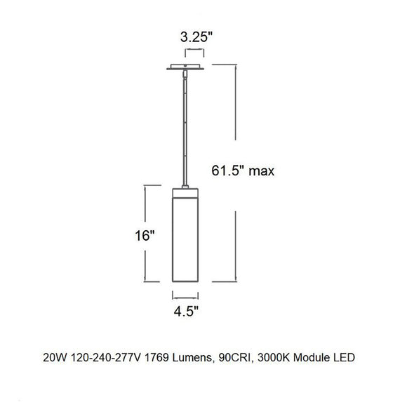 Elementum LED Pendant Light