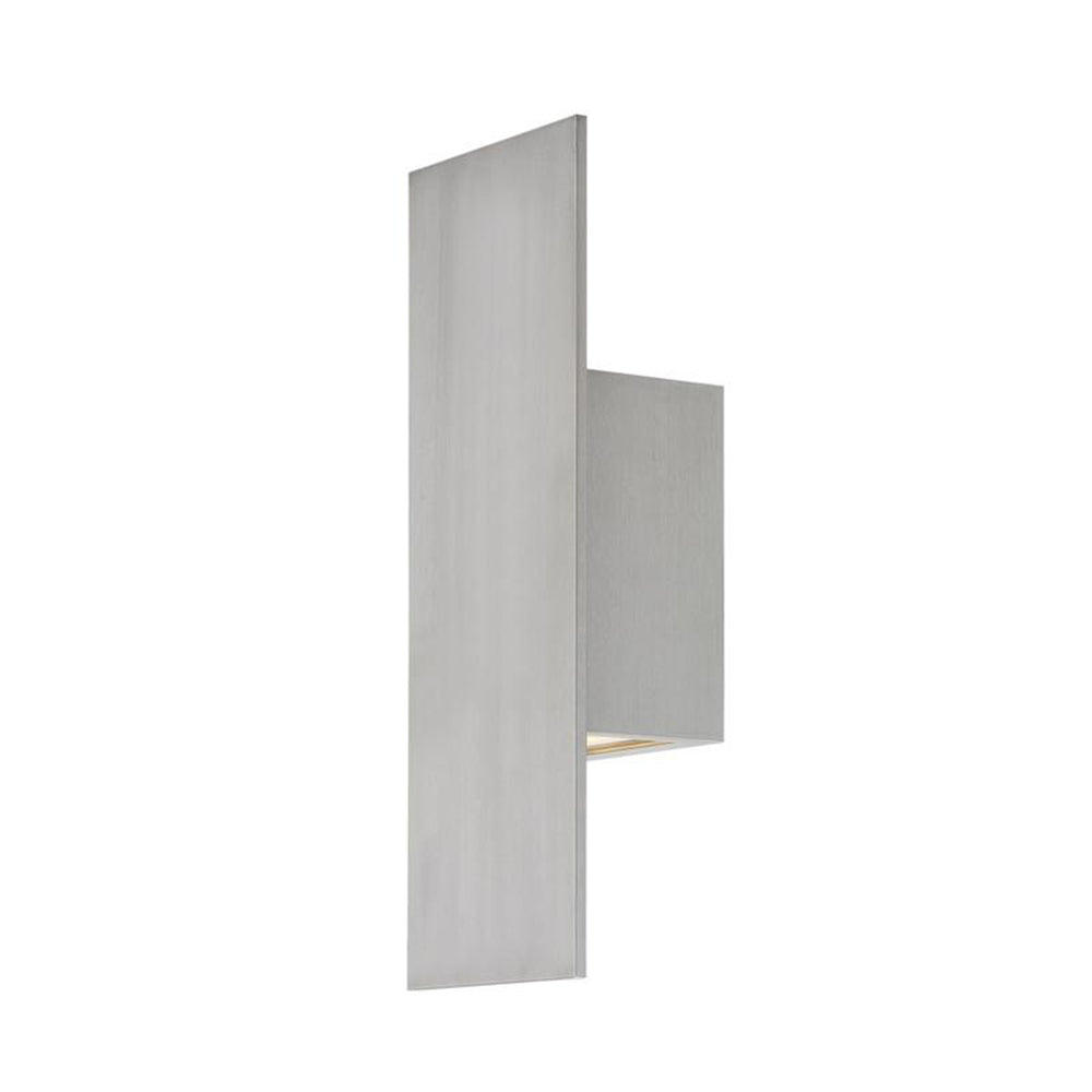 WAC Lighting Stag 18" 3-CCT 4000K Aluminum Indoor/Outdoor Wall Light In Black