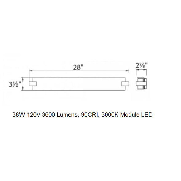 Bliss LED Bath Vanity / Wall Light