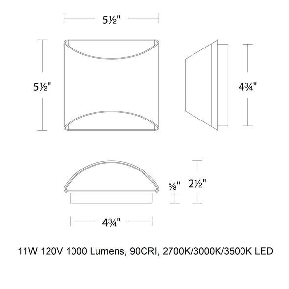 Duet LED Wall Sconce