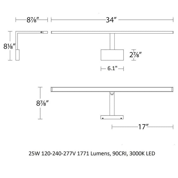 Uptown LED Picture Light