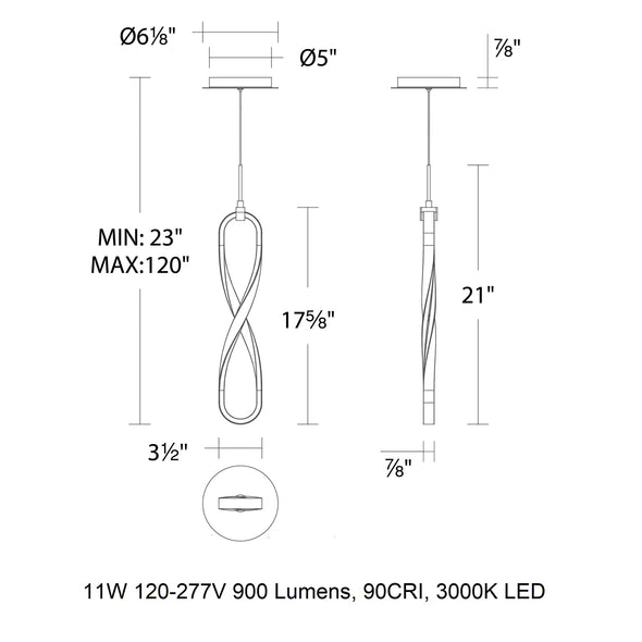 Marise LED Mini Pendant Light