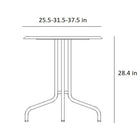 1 Inch Square Cafe Table