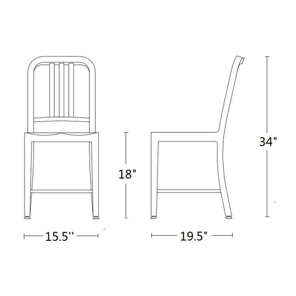 Navy Chair