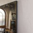 Aged Rectangular Wall Mirror
