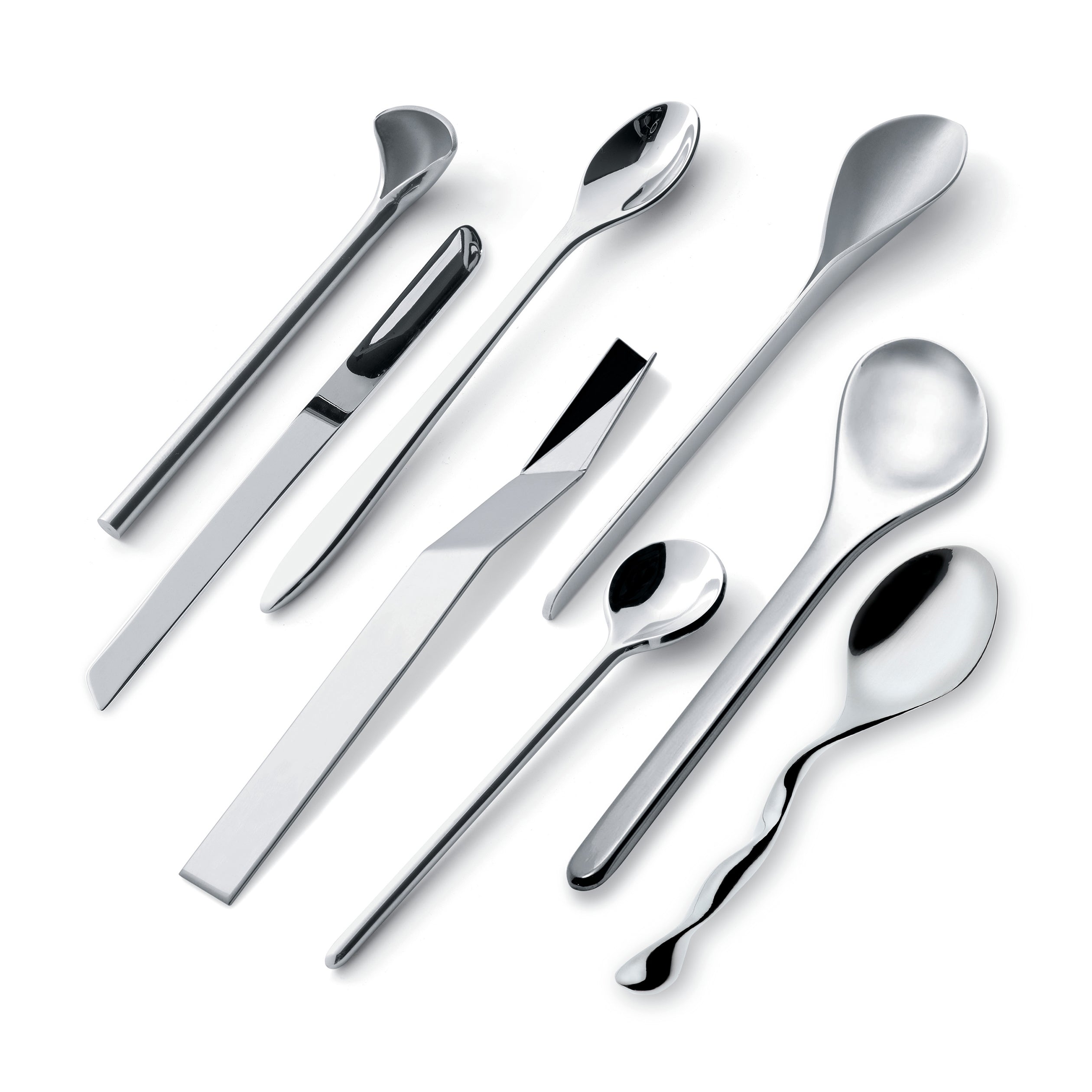 Alessi コーヒースプーンセット 8本 Alessi Coffee Spoons (Set of 8) - 2Modern