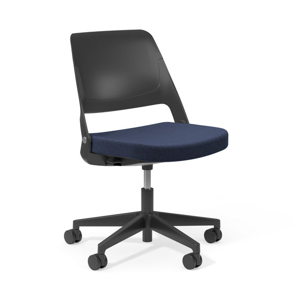 Ollo Armless Chair with Plastic Base