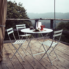 Bistro Chair & Round Folding Table Set