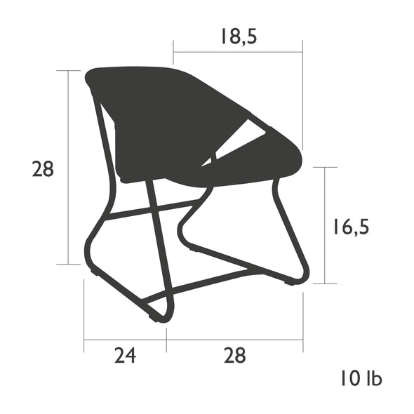 Sixties Low Armchair