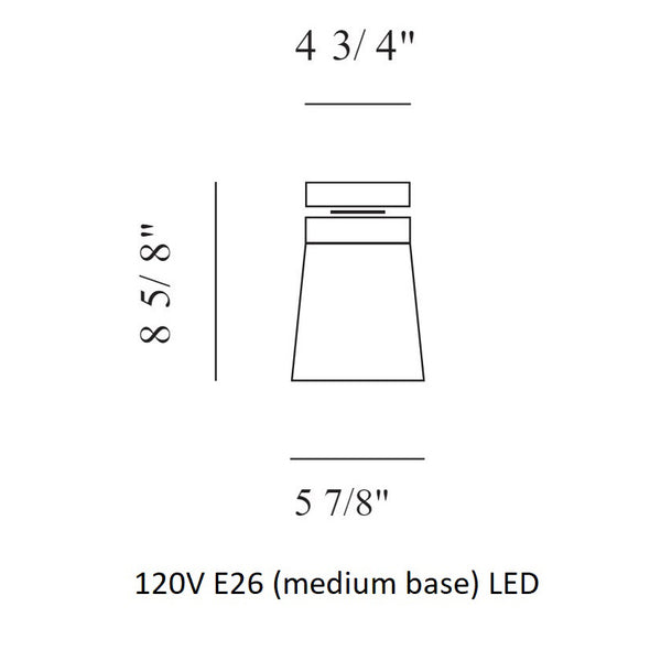 Finland Semi Flush Mount