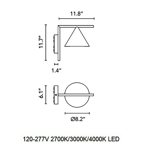 Captain Flint Outdoor Wall Sconce