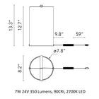 To-Tie Table/Floor Lamp
