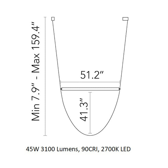 Wireline Pendant Light