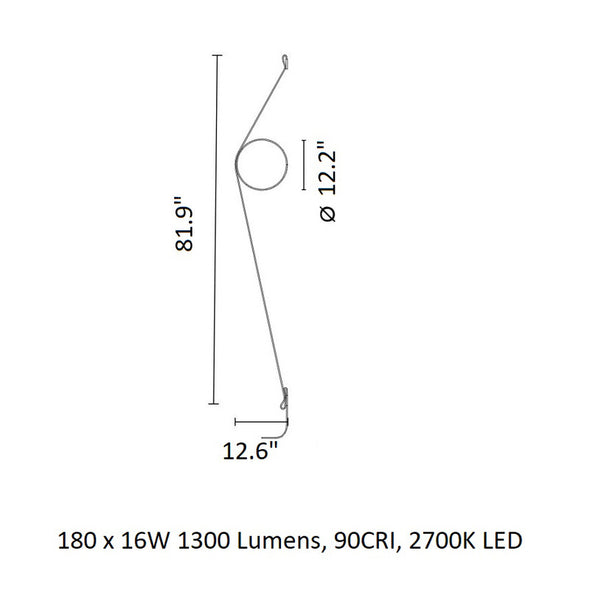WireRing Plug-In Wall Light