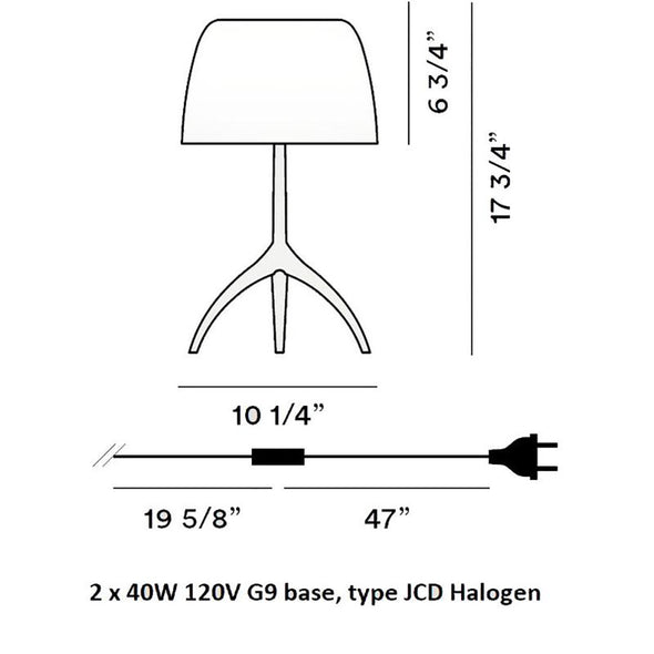 Lumiere Table Lamp