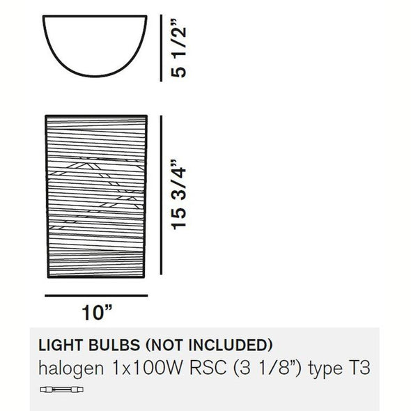 Tress Wall Light