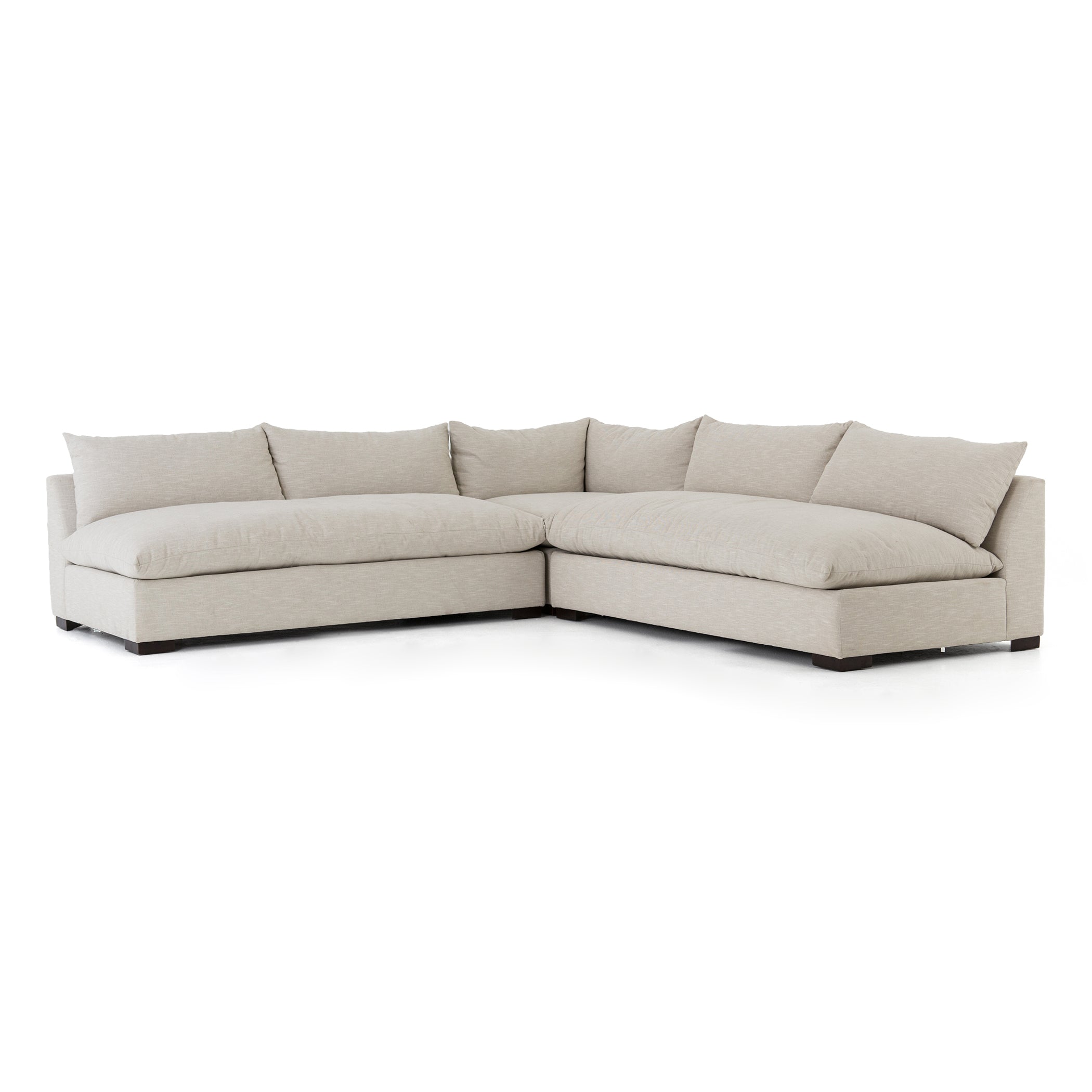 Four Hands Grant 3-Piece Sectional - 2Modern