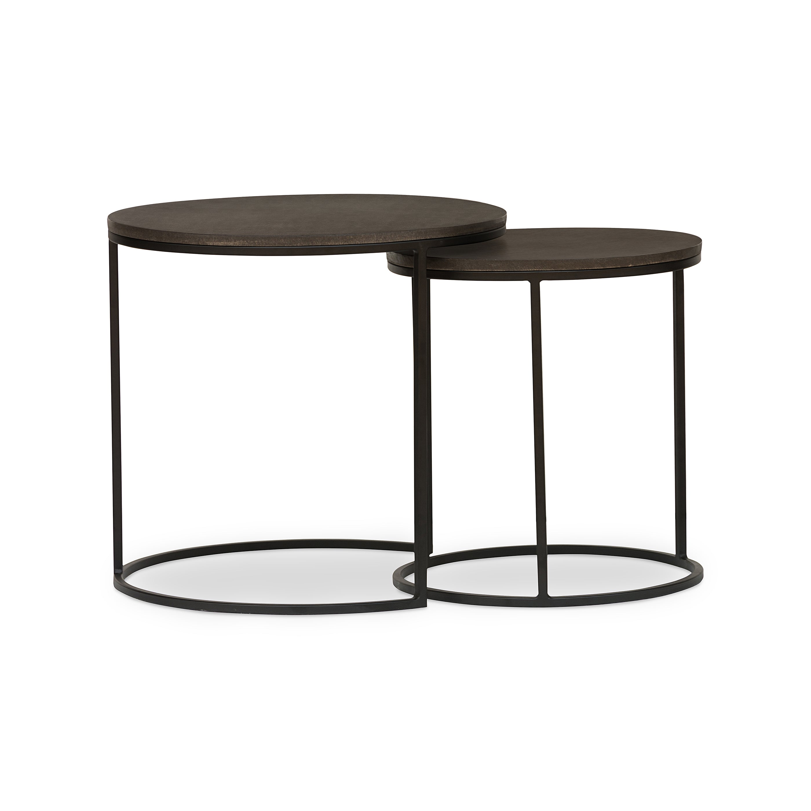 Four Hands Lavastone Nesting Tables - 2Modern