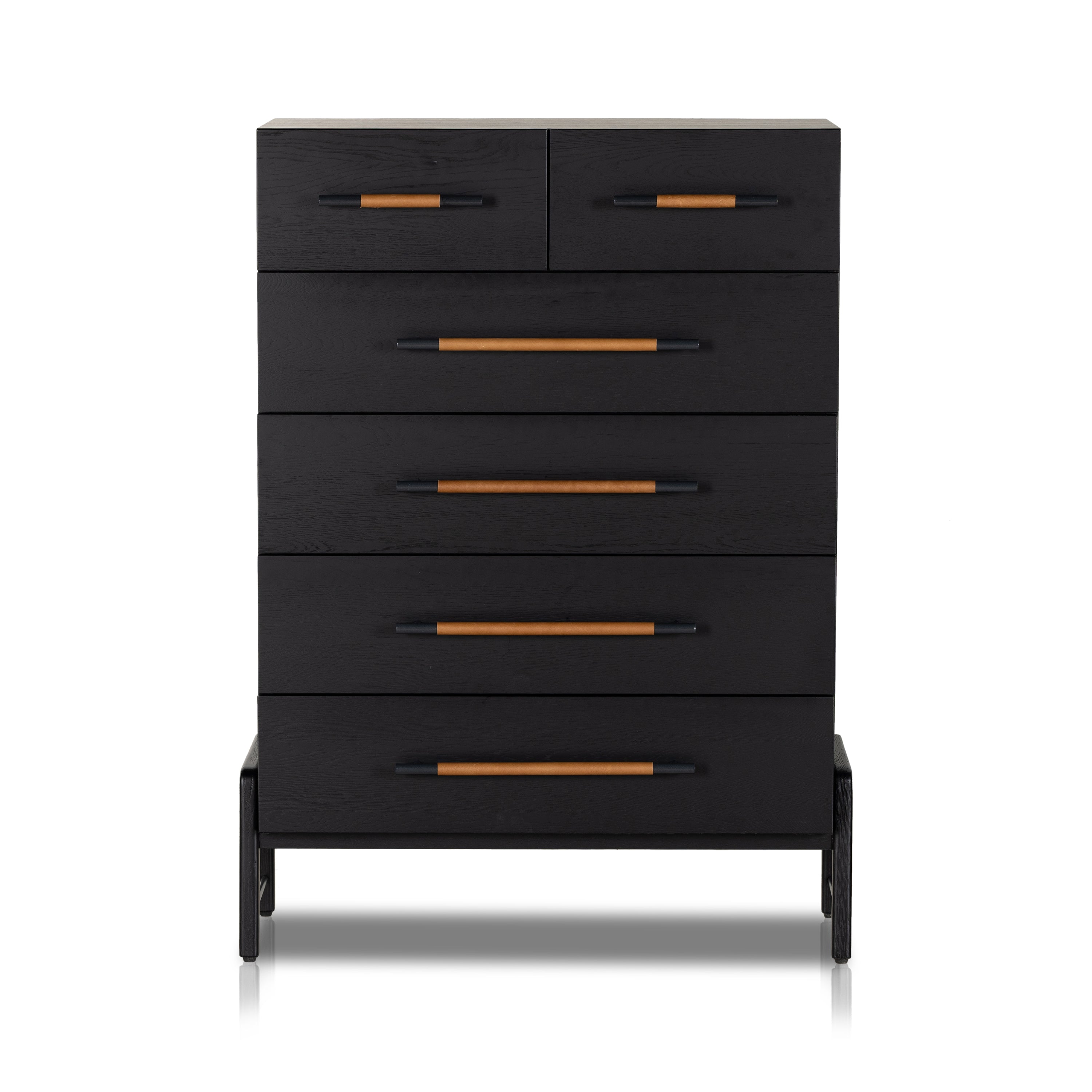 Rosedale 6 Drawer Tall Dresser - Yucca Oak
