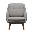 Fri Lounge Chair with Wood Legs