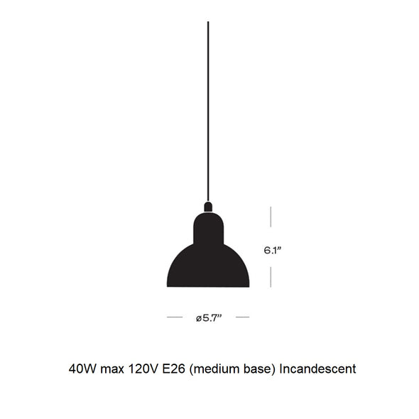 Kaiser Idell Pendant Light