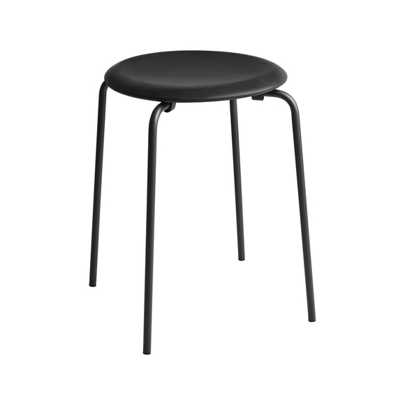 Leather Low Dot Stool (Set of 2)