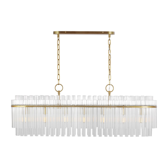 Chapman and Myers Beckett Linear Chandelier