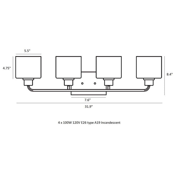 Canfield Bath / Wall Light
