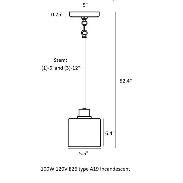 Canfield Mini Pendant Light