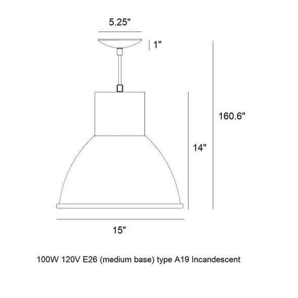 Division Street Pendant Light