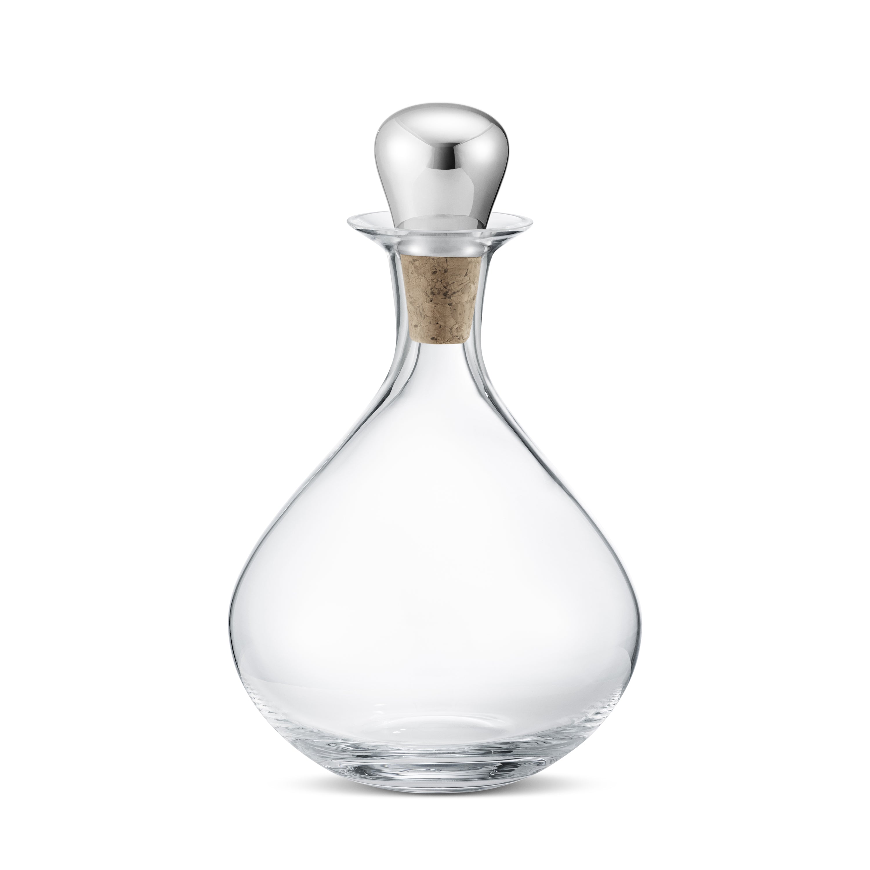 Georg Jensen Sky Liquor Decanter with Cork Stopper - 2Modern