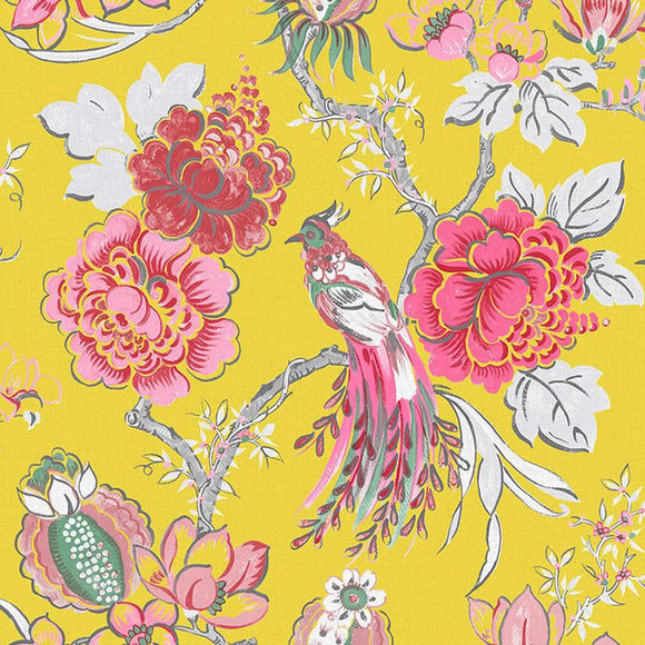 Chinoiserie Wallpaper Sample Swatch