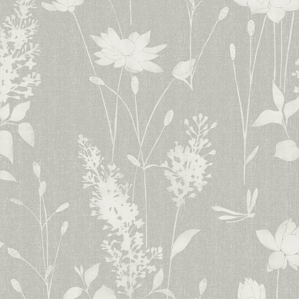 Dragonfly Garden Wallpaper Sample Swatch