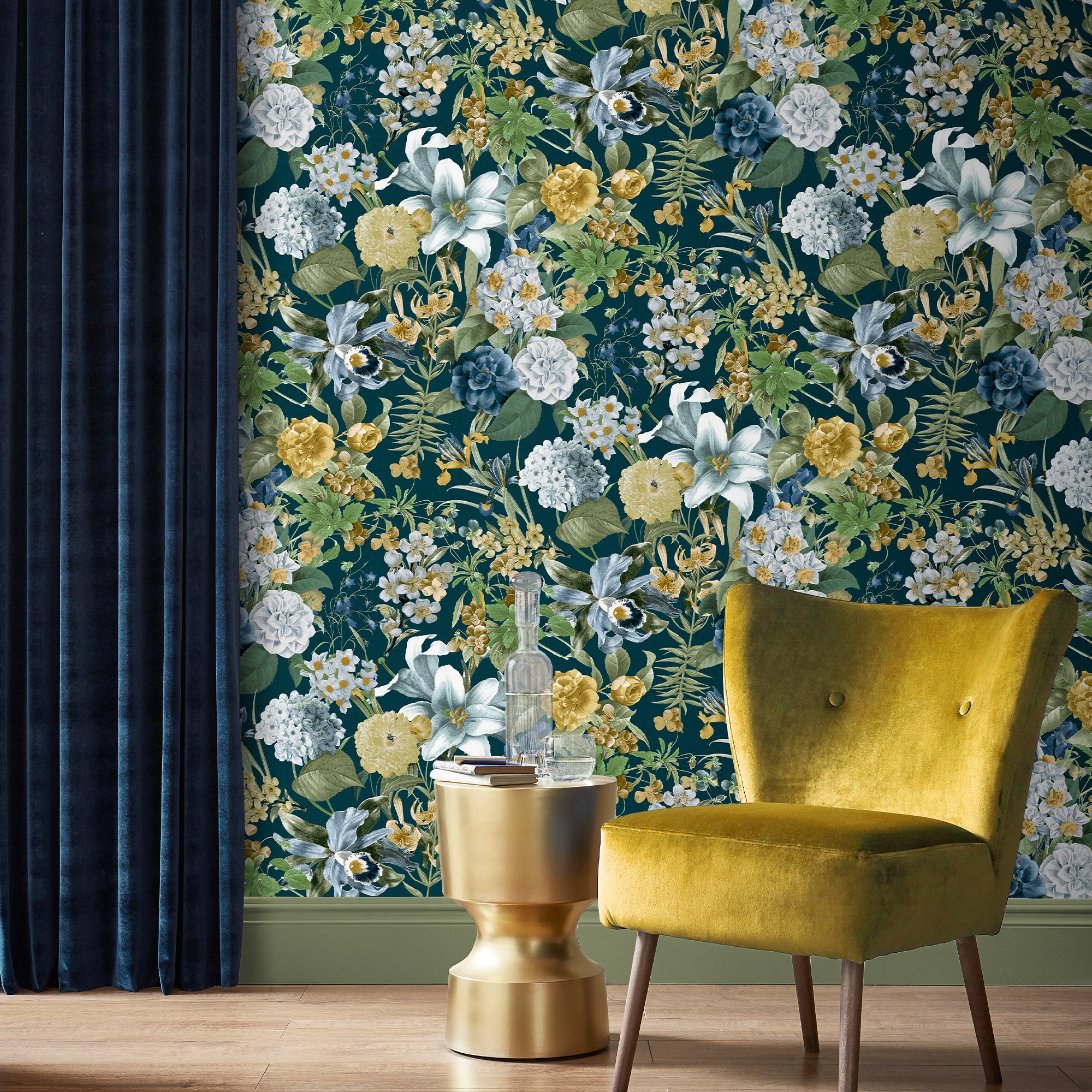 Graham & Brown Glasshouse Flora Wallpaper 2Modern