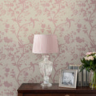 Oriental Garden Pearlescent Wallpaper