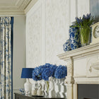 Oriental Garden Pearlescent Wallpaper