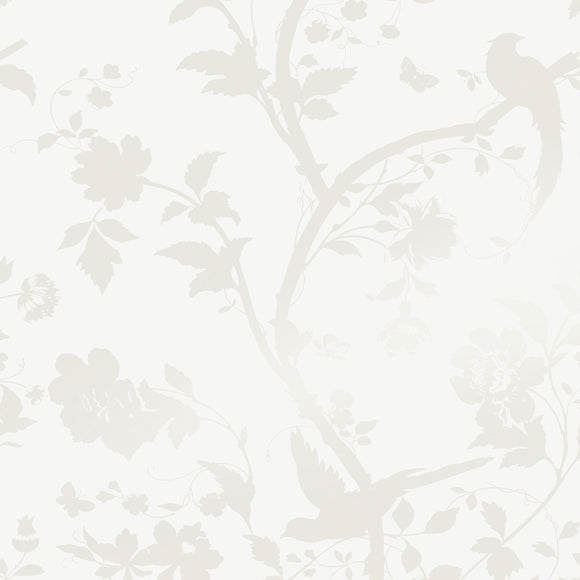 Oriental Garden Pearlescent Wallpaper