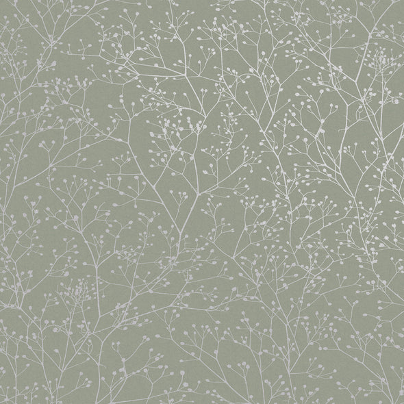 Gypsophila Wallpaper Sample Swatch
