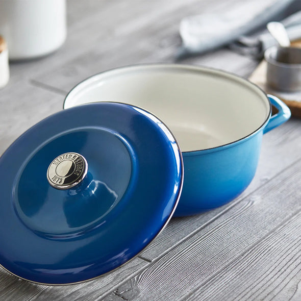Merten And Storck German Enameled Iron Dutch Oven